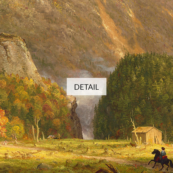 Thomas Cole Painting - Crawford Notch White Mountains - Fall Landscape - Samsung Frame TV Art 4K - Digital Download