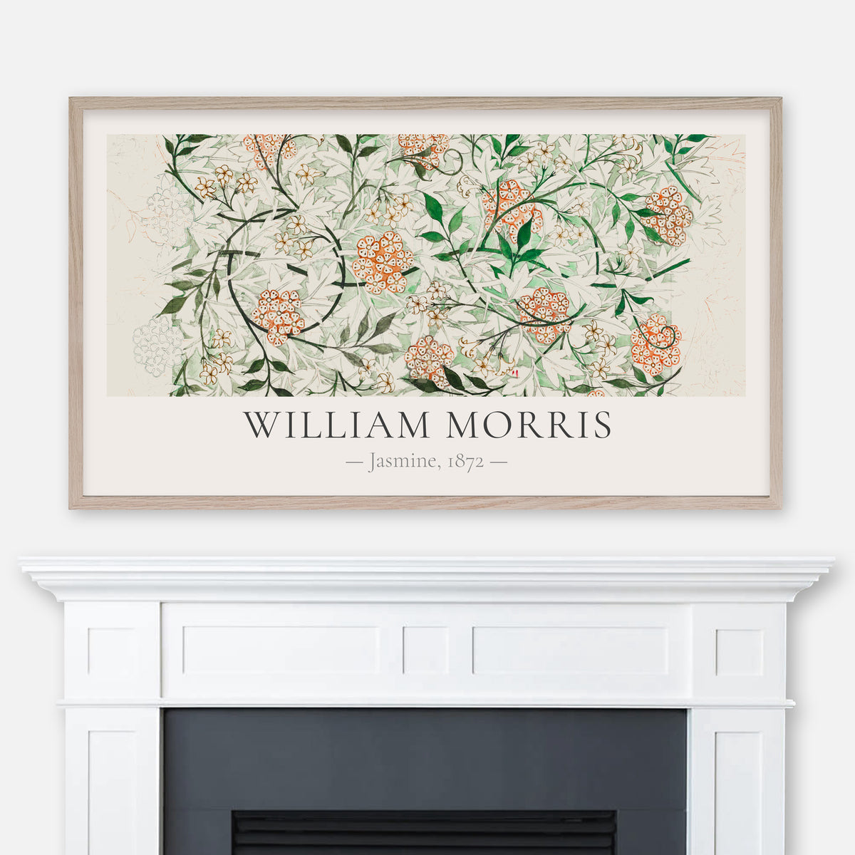 William Morris - Beige Branch Poster - Morris branch art