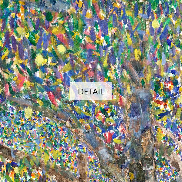 Gustav Klimt Painting - Pear Tree - Samsung Frame TV Art - Digital Download - Green Nature Orchard Landscape - Summer Country Cottage Decor