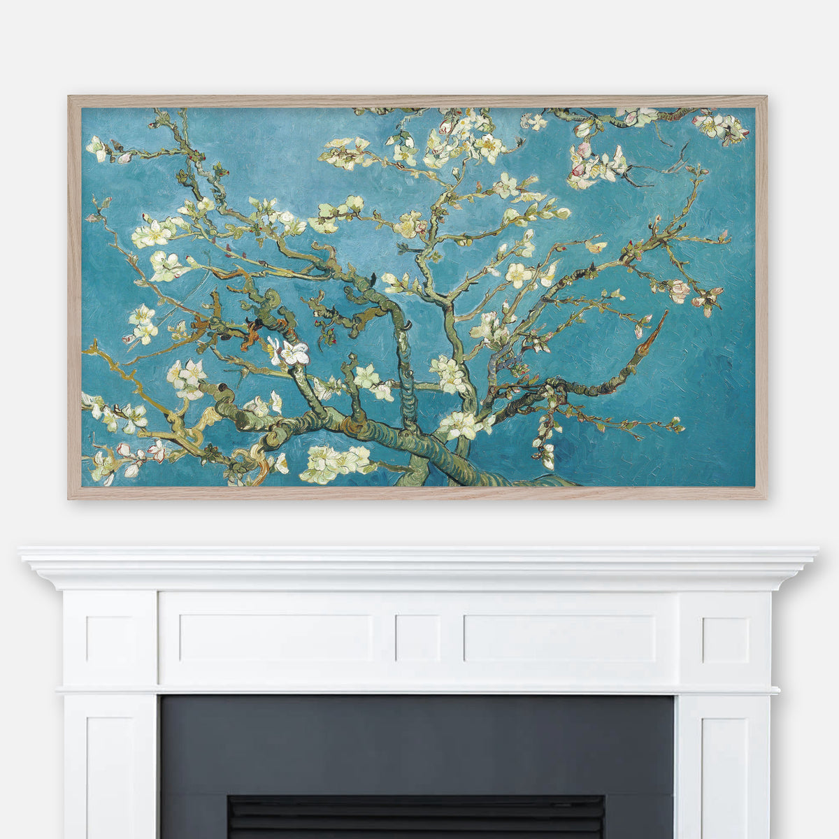 Vincent Van Gogh Landscape Painting - Almond Blossom - Samsung
