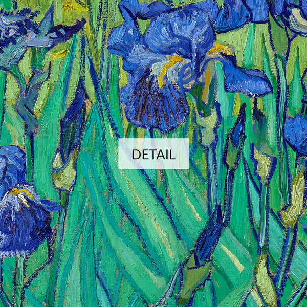Vincent Van Gogh Painting - Blue Irises - Samsung Frame TV Art - Digital Download - Floral Garden Nature Landscape - Summer Cottage Decor