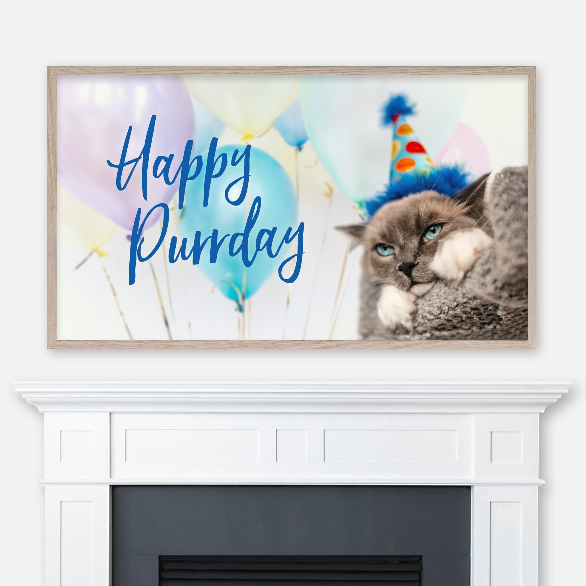 人気特価激安 BDAY8-Cat-Happy-Birthday- Craft / Cloth Products