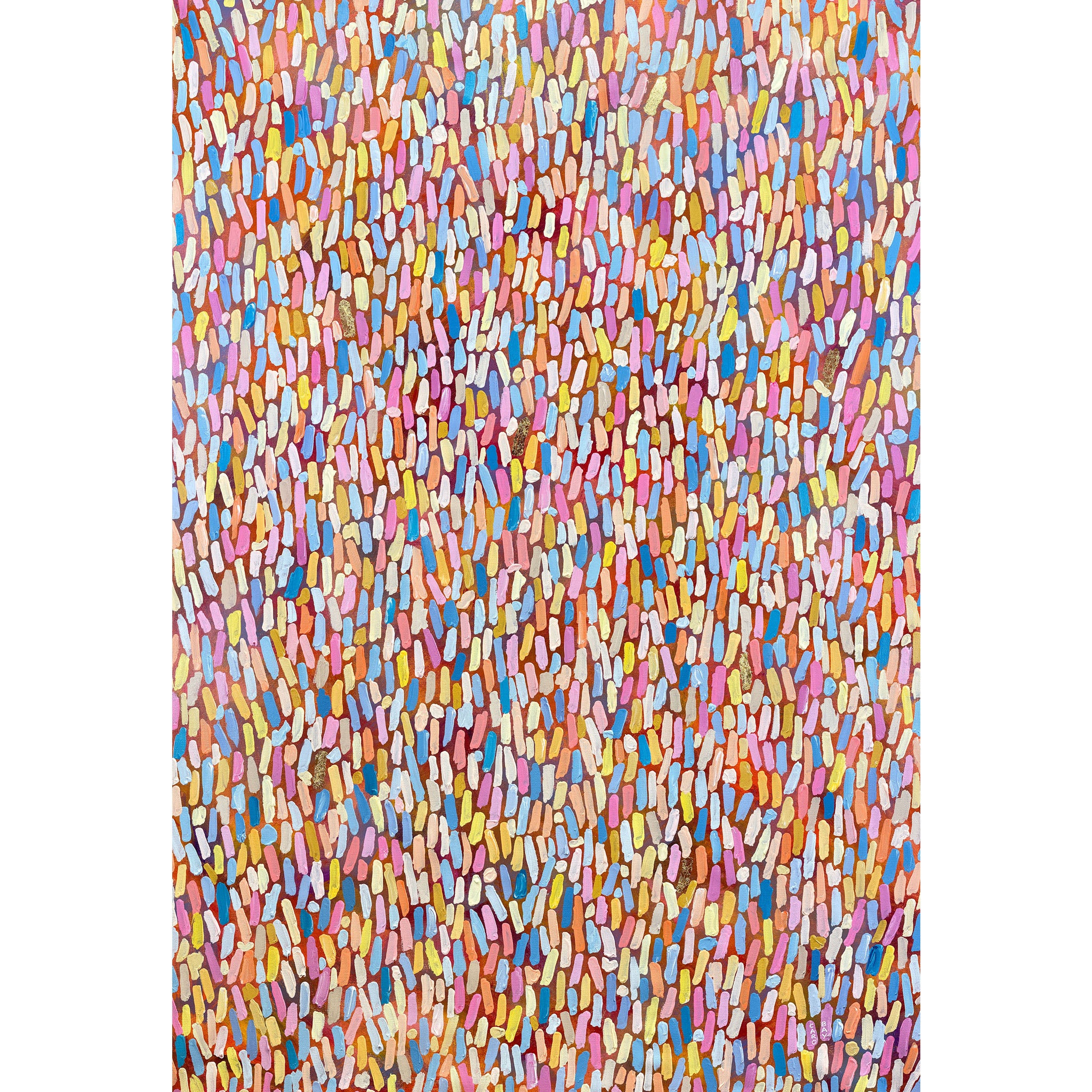 Pépites d’Or et Confettis - 30 x 44 inches