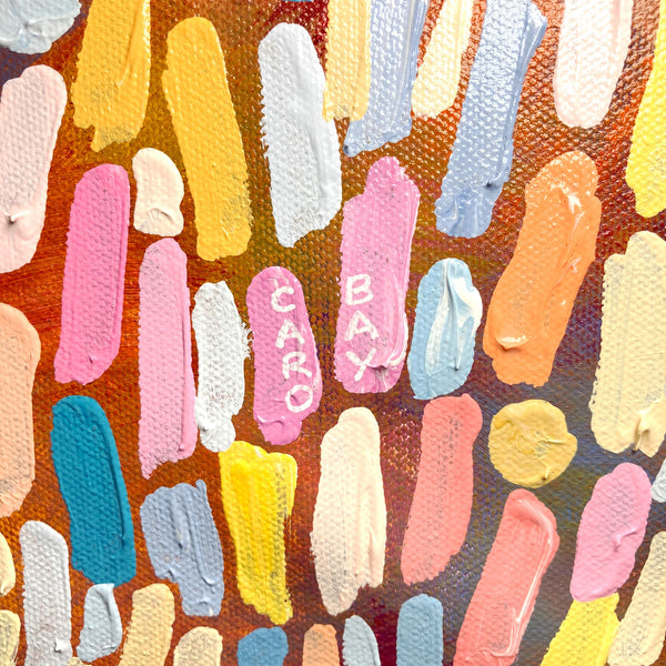 Pépites d’Or et Confettis - 30 x 44 inches