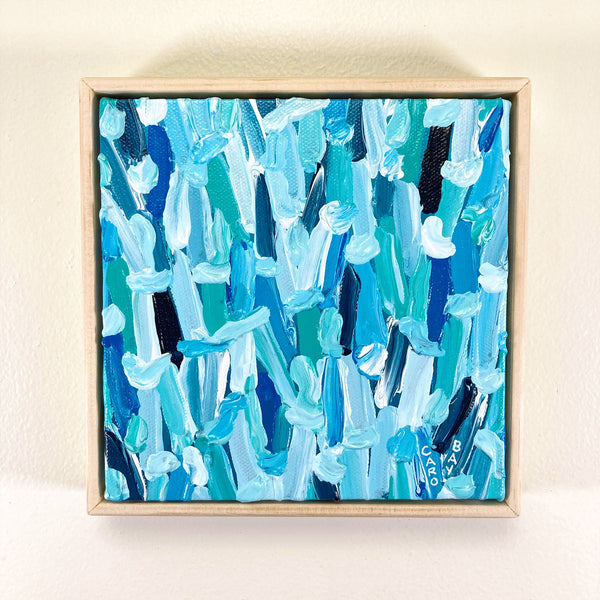 On fait la vague! - 6 x 6 inches