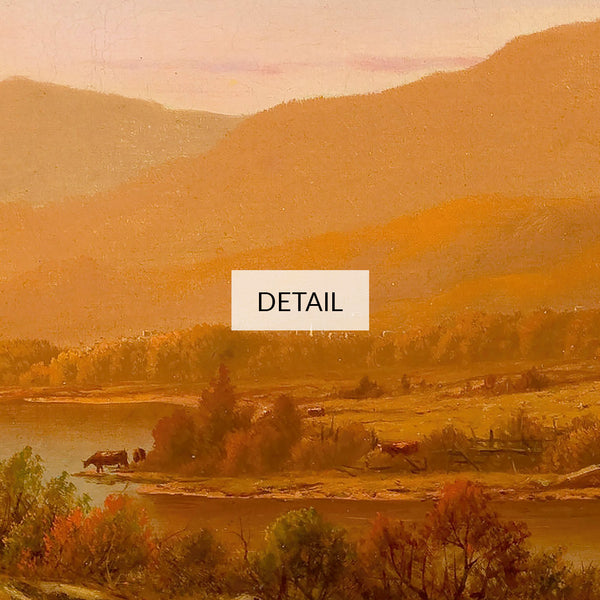Charles W. Knapp Painting - The White Mountains - Autumn Fall Landscape - Samsung Frame TV Art 4K - Digital Download