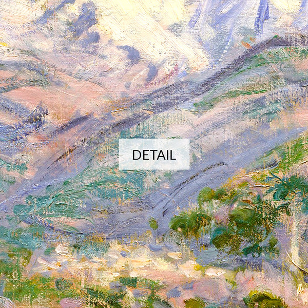 Claude Monet Painting - The Valley of the Nervia - Autumn Fall Landscape - Samsung Frame TV Art 4K - Digital Download
