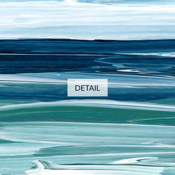 Seascape No. 1 - Abstract Beach Landscape Painting - 4K Samsung Frame TV Art - Digital Download