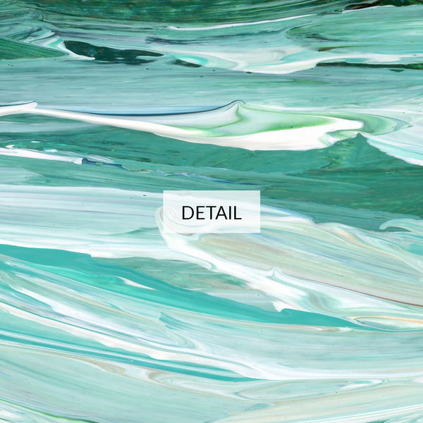 Waves No. 3 - Abstract Ocean Painting - Coastal Decor - 4K Samsung Frame TV Art - Digital Download