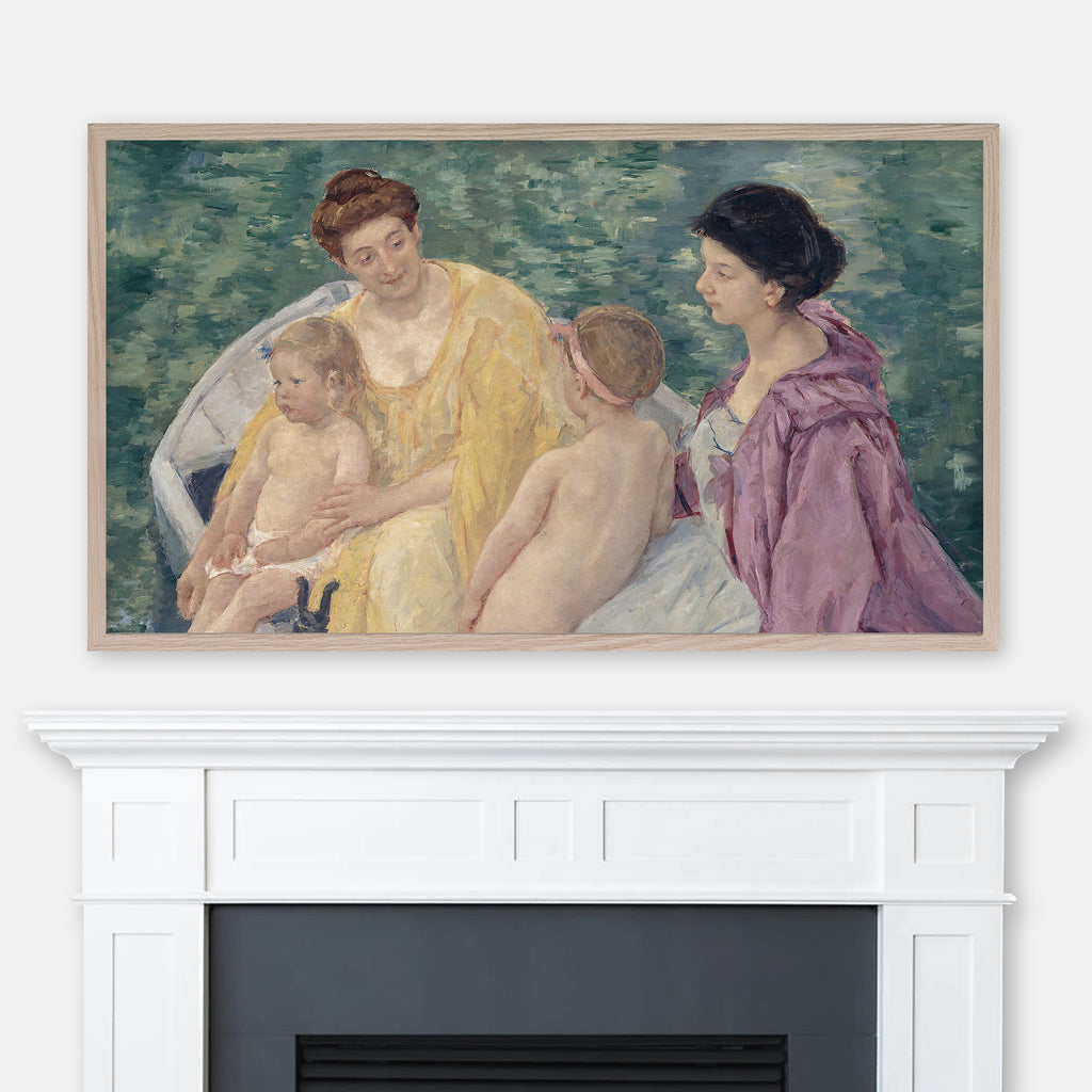 Mary Cassatt Painting - Le Bain (The Bath) - Samsung Frame TV Art 4K - Digital Download