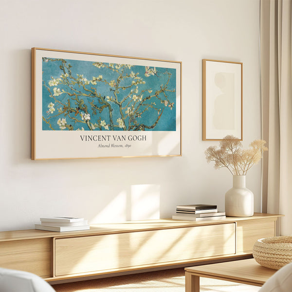 Vincent Van Gogh - Almond Blossom Poster - 4K Samsung Frame TV Art - Digital Download