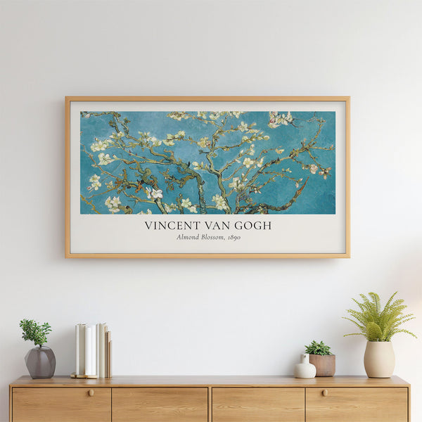 Vincent Van Gogh - Almond Blossom Poster - 4K Samsung Frame TV Art - Digital Download