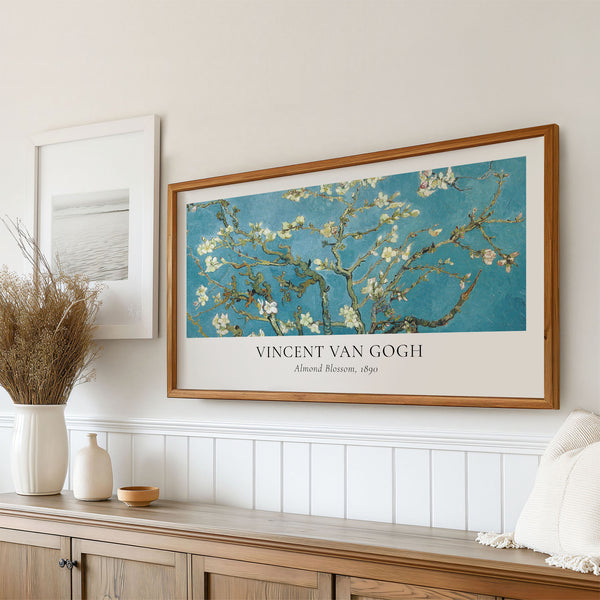 Vincent Van Gogh - Almond Blossom Poster - 4K Samsung Frame TV Art - Digital Download