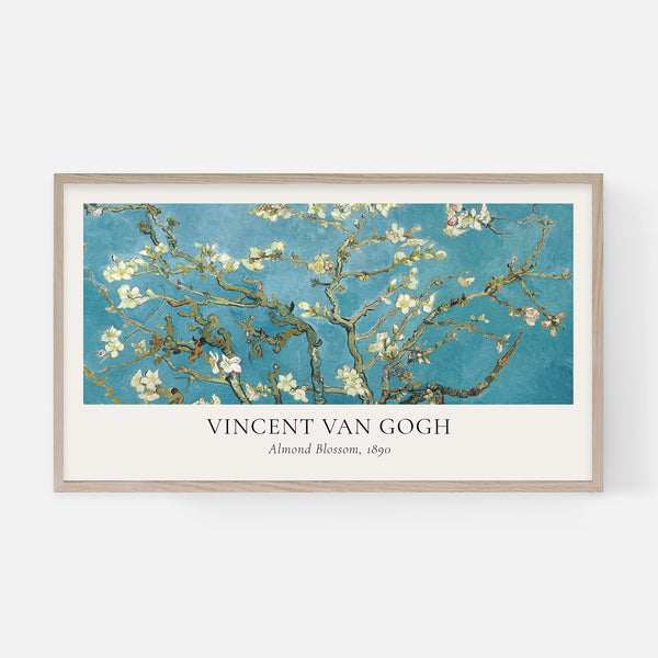 Vincent Van Gogh - Almond Blossom Poster - 4K Samsung Frame TV Art - Digital Download