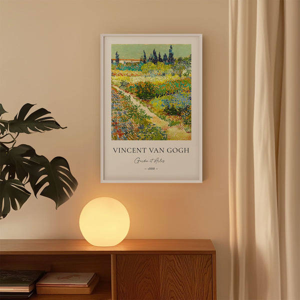 Vincent Van Gogh - Garden at Arles - Printable Wall Art - Digital Download