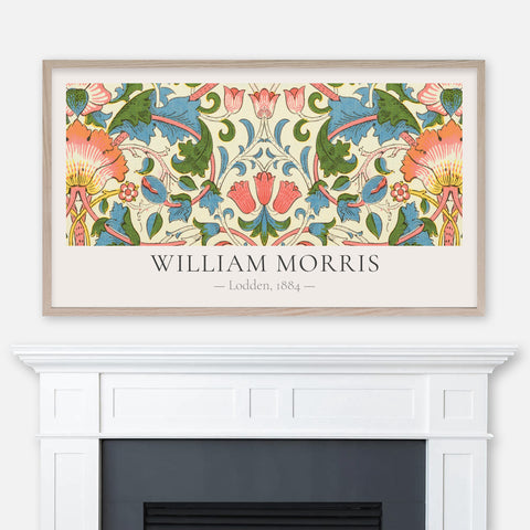 William Morris - Lodden Classic Textile Pattern - Samsung Frame TV Art 4K - Digital Download