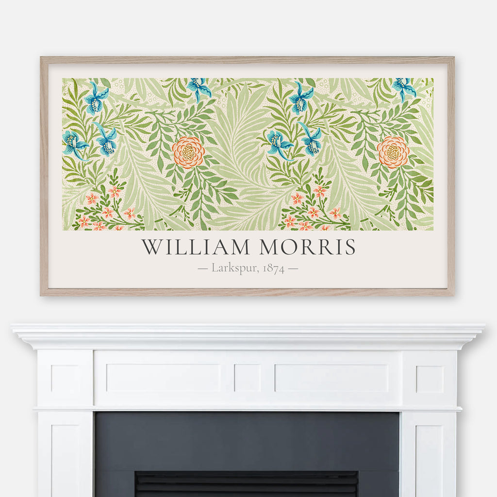 William Morris - Beige Branch Poster - Morris branch art