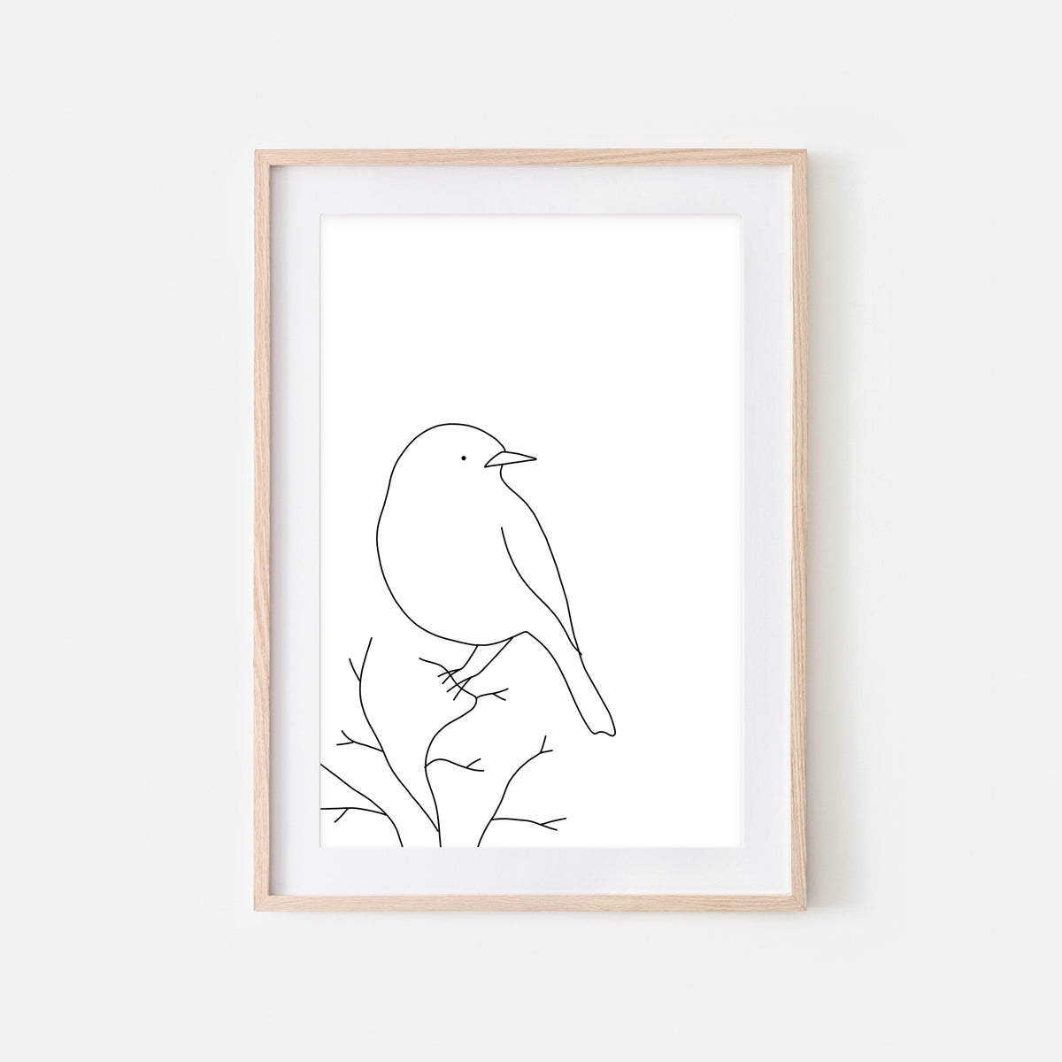 Simple Line Drawings Of Birds