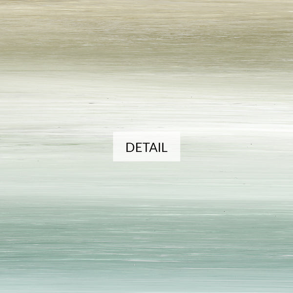 Blue Foggy Morning - Abstract Painting - Samsung Frame TV Art - Digital Download - Sea Mist Beige White Ombre - Minimalist Modern Decor