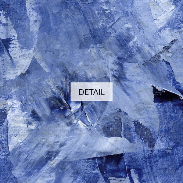 True Blue - Abstract Painting - Samsung Frame TV Art - Digital Download - Indigo Navy Modern Decor