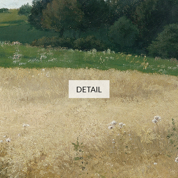 Adolf Kaufmann Landscape Painting - Das Haferfeld - The Oat Field - Samsung Frame TV Art - Digital Download