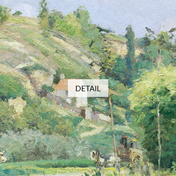 Camille Pissarro Painting - A Cowherd at Valhermeil, Auvers-sur-Oise - Samsung Frame TV Art - Digital Download - Countryside Landscape
