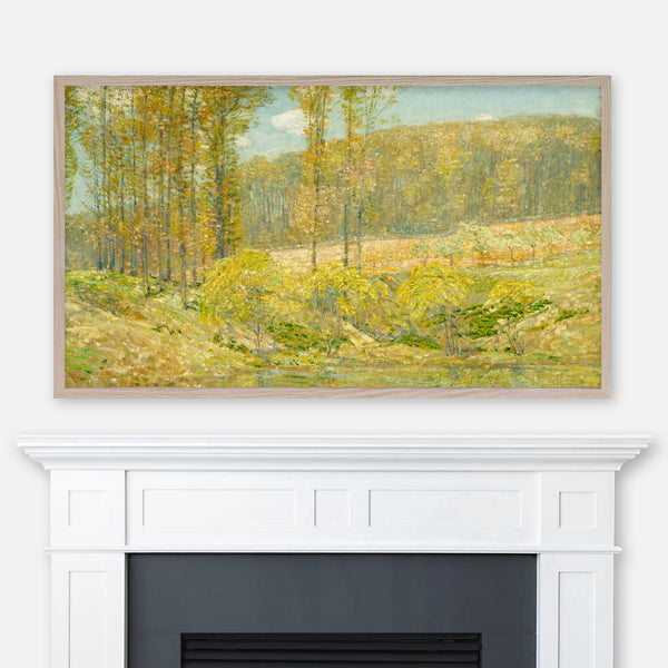 Childe Hassam Painting - Spring, Navesink Highlands, New Jersey - Impressionist Landscape  - Samsung Frame TV Art 4K - Digital Download