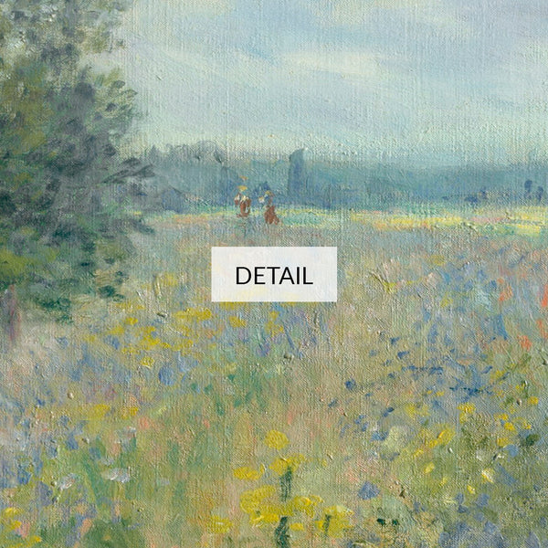Claude Monet Painting - Poppy Fields near Argenteuil - Samsung Frame TV Art - Digital Download - Bucolic Floral Nature Country Landscape
