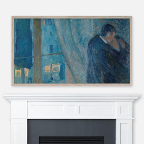 Edvard Munch Painting - The Kiss - Samsung Frame TV Art 4K - Digital Download