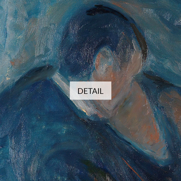 Edvard Munch Painting - The Kiss - Samsung Frame TV Art 4K - Digital Download