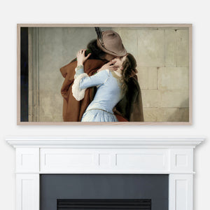 Francesco Hayez Painting - The Kiss - Samsung Frame TV Art 4K - Romantic Valentine’s Day Decor - Digital Download