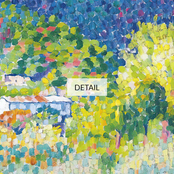 Henri-Edmond Cross Landscape Painting - Paysage De La Chaine Des Maures - Pointillism - Samsung Frame TV Art 4K - Digital Download
