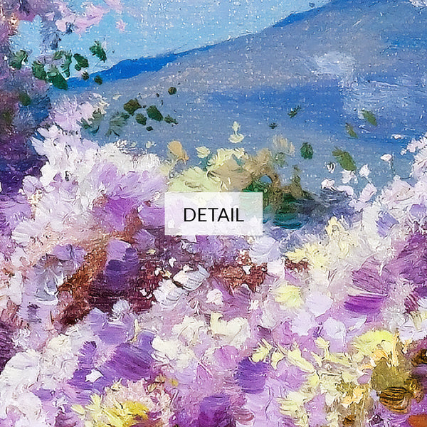 Iosif Evstafevich Krachkovsky Landscape Painting - Wisteria In Bloom - Samsung Frame TV Art 4K - Floral Spring Summer - Digital Download
