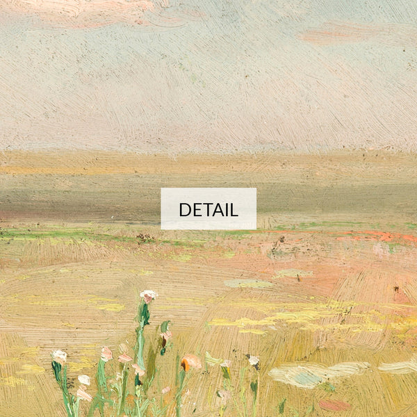 Jan Stanislawski Landscape Painting - Steppe - Samsung Frame TV Art - Digital Download