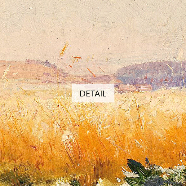 Jan Stanislawski Landscape Painting - Field of cabbage - Samsung Frame TV Art - Digital Download