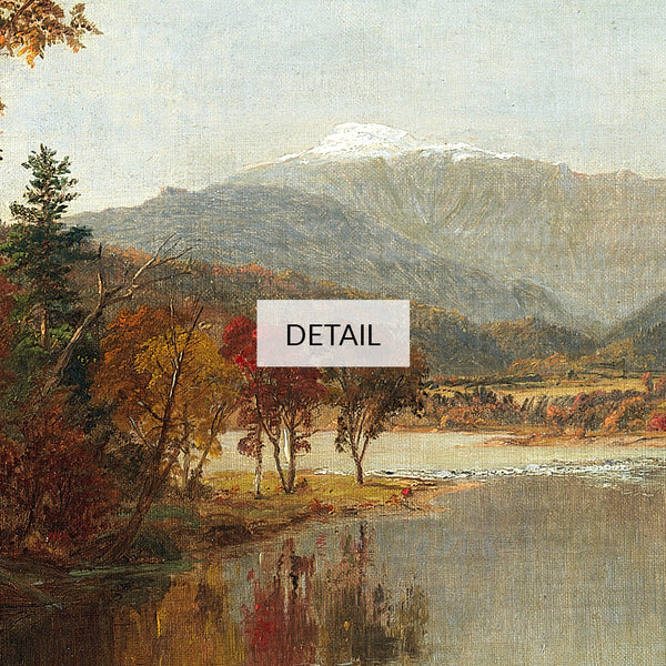 Jasper Francis Cropsey Landscape Painting - Mount Washington, New Hampshire - Fall Decor - Samsung Frame TV Art 4K - Digital Download