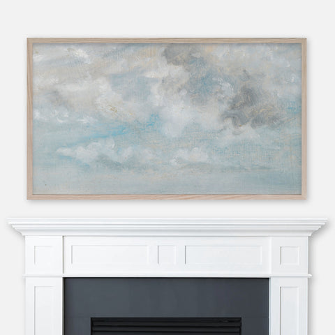 John Constable Landscape Painting - Study Of Clouds - Samsung Frame TV Art 4K - Digital Download