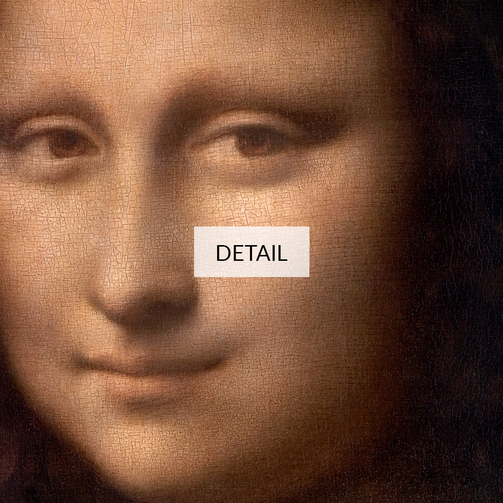 Leonardo da Vinci Painting - Portrait of Mona Lisa del Giocondo