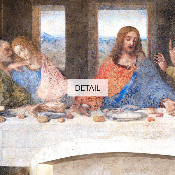 Leonardo da Vinci Religious Mural Painting - The Last Supper - Samsung Frame TV Art 4K - Digital Download