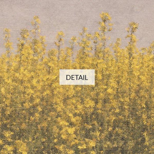 Mustard Flowers Painting - Samsung Frame TV Art - Digital Download - Floral Landscape - Nature Farmhouse Decor