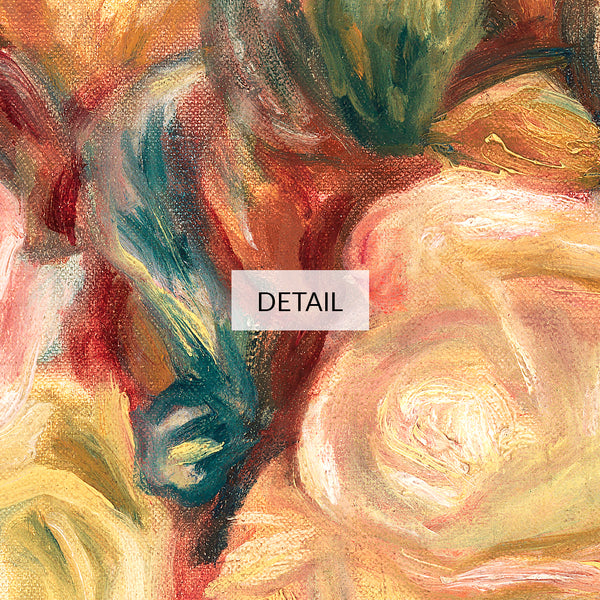 Pierre-Auguste Renoir Still Life Impressionist Painting - Roses - Samsung Frame TV Art 4K - Digital Download