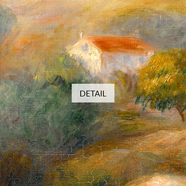 Pierre-Auguste Renoir Painting - Springtime in Essoyes - Impressionist Landscape - Samsung Frame TV Art 4K - Digital Download
