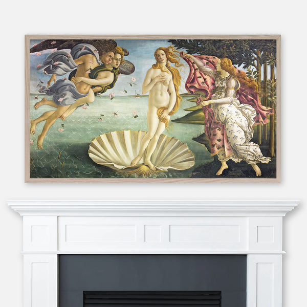 Sandro Botticelli Mythology Painting - Birth Of Venus - Samsung Frame TV Art 4K - Italian Renaissance - Digital Download