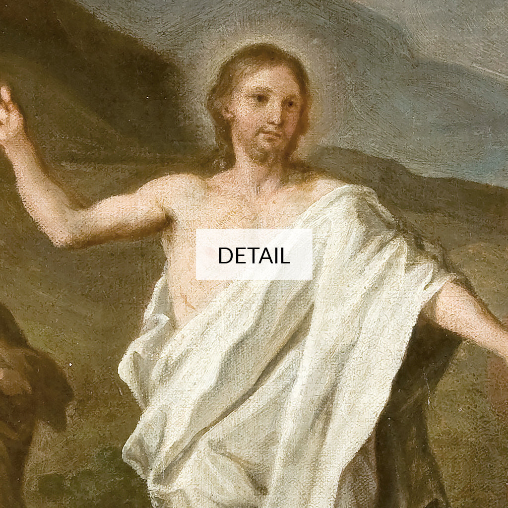 Szymon Czechowicz Painting - Christ Appearing to the Apostles
