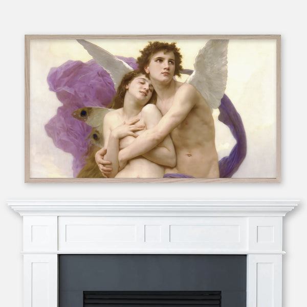 William Bouguereau Painting - The Abduction of Psyche - Samsung Frame TV Art 4K - Valentine’s Day Decor - Digital Download
