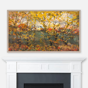 William Henry Holmes Landscape Painting - Royal Oak - Fall Decor - Samsung Frame TV Art 4K - Digital Download