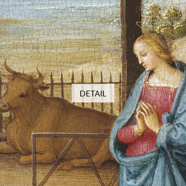 The Nativity - Antique Painting by Pietro Perugino - Christmas Samsung Frame TV Art 4K - Digital Download